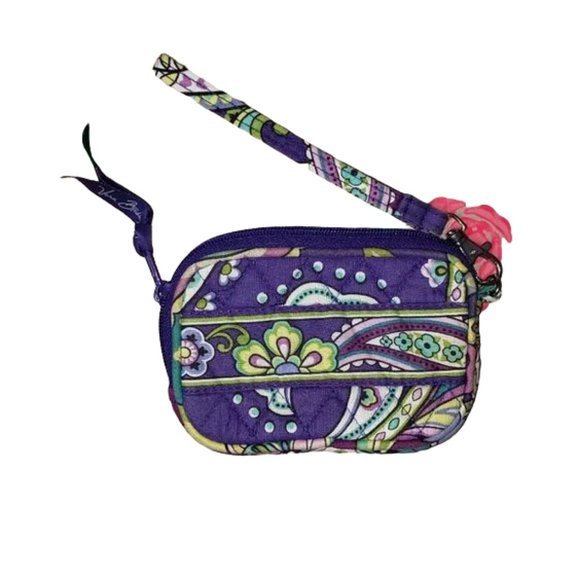 Vera Bradley Handbags - VERA BRADLEY SMALL CHANGE PURSE RETIRED PATTERN HEATHER FALL 2013